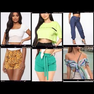 Baddie fashion nova bundle 🦋 (small)